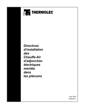 Thermolec T-9 Directives D'installation