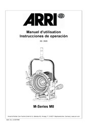 ARRI M40/25 Manuel D'utilisation