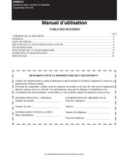 Carrier Performance 40MBCQ Manuel D'utilisation