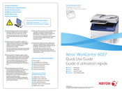 Xerox WorkCentre 6027 Guide D'utilisation Rapide