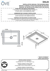 OVE Dalia Manuel D'installation