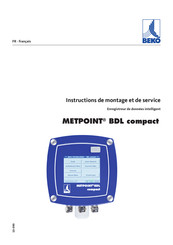 Beko METPOINT BDL compact Instructions De Montage Et De Service