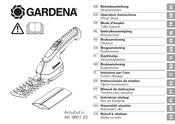 Gardena AccuCut Li 9851-20 Mode D'emploi