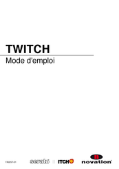 Novation TWITCH Mode D'emploi