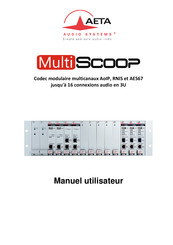 AETA MultiScoop Manuel Utilisateur