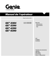 Genie GS-3384 Manuel De L'opérateur