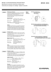 Schmersal BNS 303 Instructions De Montage Et De Câblage