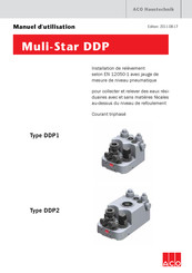 ACO Muli-Star DDP2.3 Manuel D'utilisation