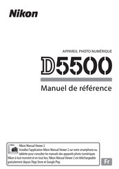 Nikon D5500 Manuel De Référence