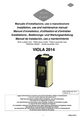 Last Calor VIOLA 2014 Manuel D'installation, D'utilisation Et D'entretien