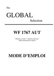 Global WF 1767 AUT Mode D'emploi