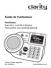 Clarity Fortissimo Guide De L'utilisateur