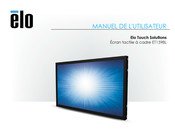 Elo Touch Solutions ET1598L Manuel De L'utilisateur