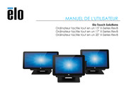 ELO Touch Solutions X5 Manuel De L'utilisateur