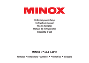 Minox 7.5x44 RAPID Mode D'emploi