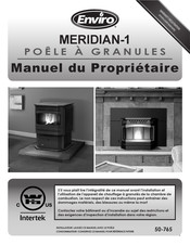 Enviro MERIDIAN-1 Manuel Du Propriétaire