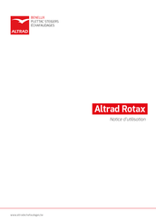 Altrad rotax Notice D'utilisation