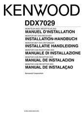 Kenwood DDX7029 Manuel D'installation