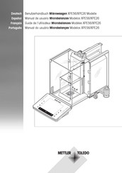 Mettler Toledo XPE56 Guide De L'utilisateur