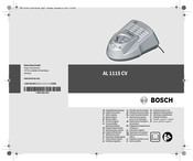 Bosch AL 1115 CV Notice Originale