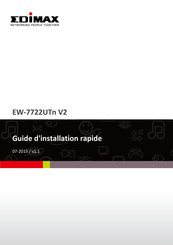 Edimax EW-7722UTn V2 Guide D'installation Rapide