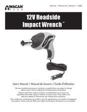 Wagan Tech 12V Roadside Impact Wrench Guide D'utilisation