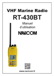 NAVICOM RT-430BT Manuel D'utilisation