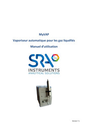 SRA MyVAP Manuel D'utilisation