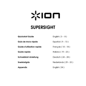 ION SUPERSIGHT Guide D'utilisation Rapide