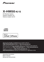 Pioneer X-HM50-S Mode D'emploi