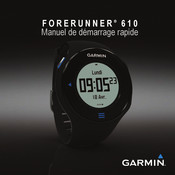 Garmin Forerunner 610 Manuel De Demarrage Rapide