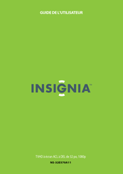 Insignia NS-32E570A11 Guide De L'utilisateur