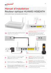 Huawei HG8247H Manuel D'installation