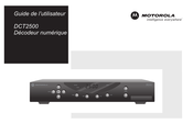 Motorola DCT2500 Guide De L'utilisateur