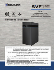 Weil-McLain SVF 3000 Manuel De L'utilisateur