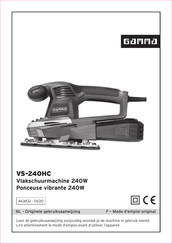 Gamma VS-240HC Mode D'emploi Original