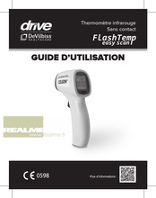 DeVilbiss Healthcare Drive Flash Temp Easy Scan 0598 Guide D'utilisation