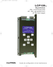 Lutron LCP128 Guide De Configuration