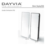 DAYVIA Slim Style/03 Guide D'utilisation