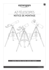 Omegon 102/600 Notice De Montage