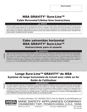 MSA Sure-Line GRAVITY Guide De L'utilisateur