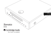 Cambridge Audio Sonata DV30 Mode D'emploi