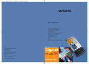 Siemens Gigaset PC Card 54 Guide D'installation Rapide