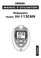 Omron HJ-112CAN Manuel D'utilisation