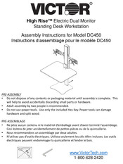 Victor High Rise DC450 Instructions D'assemblage
