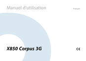 Permobil X850 Corpus 3G Manuel D'utilisation