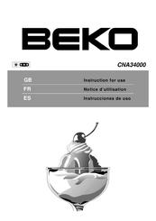 Beko CNA34000 Notice D'utilisation