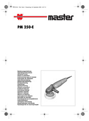 Würth Master PM 250-E Notice D'utilisation