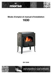 Morso 1630 Mode D'emploi Et Manuel D'installation