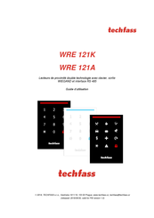 TECHFASS WRE 121K WH Guide D'utilisation
